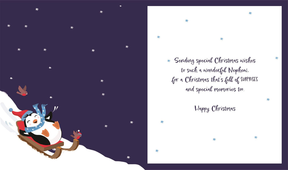 ICG 'For A Fantastic Nephew' Christmas Card