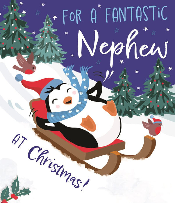 ICG 'For A Fantastic Nephew' Christmas Card