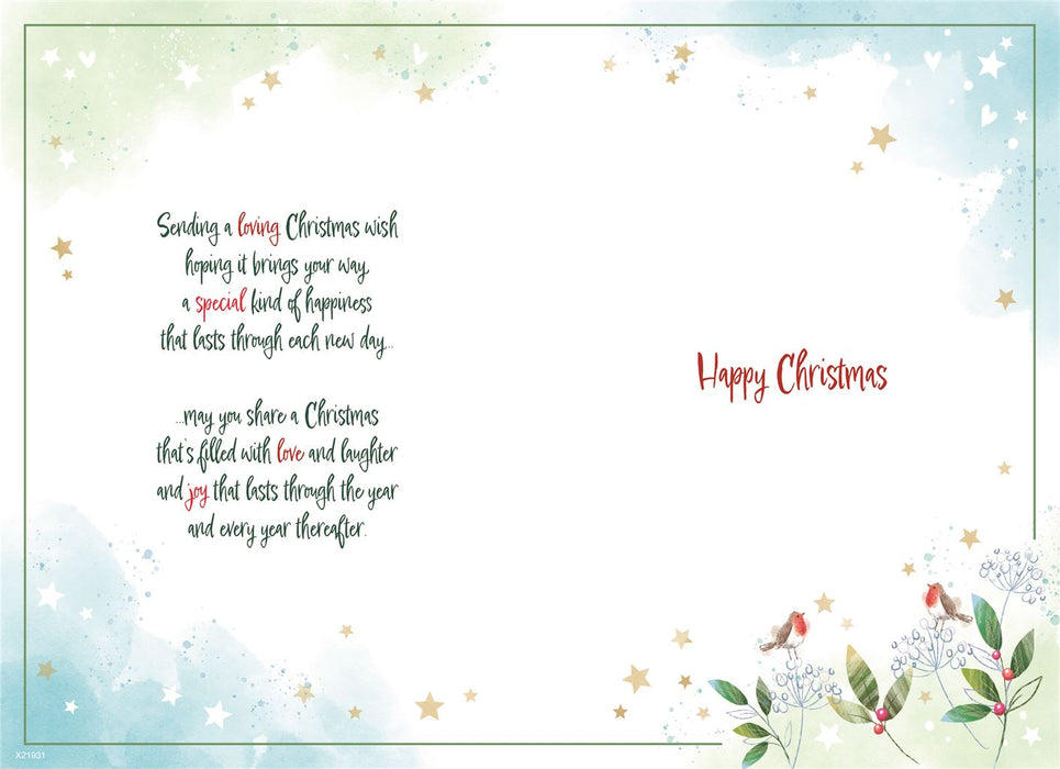 ICG 'For A Special Nephew & Lovely Wife' Christmas Card