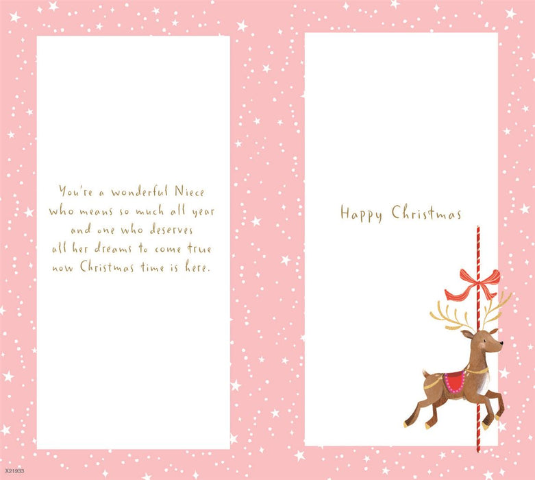 ICG 'For A Very Special Niece' Christmas Card