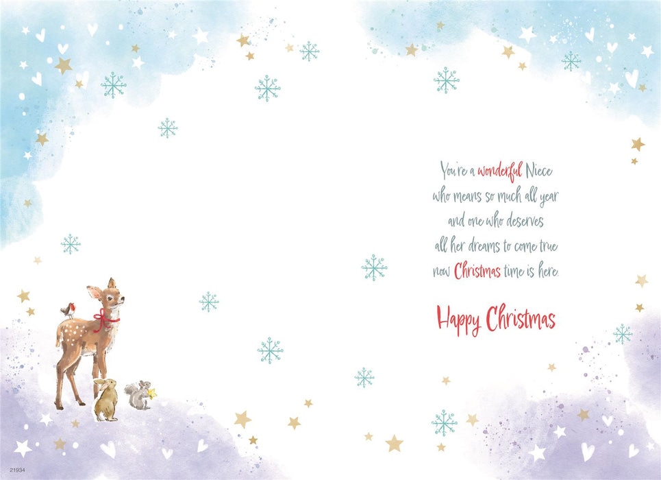ICG 'For A Special Niece' Christmas Card