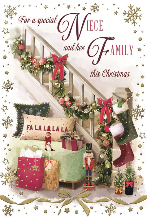 ICG 'For A Special Niece And Her Family' Christmas Card