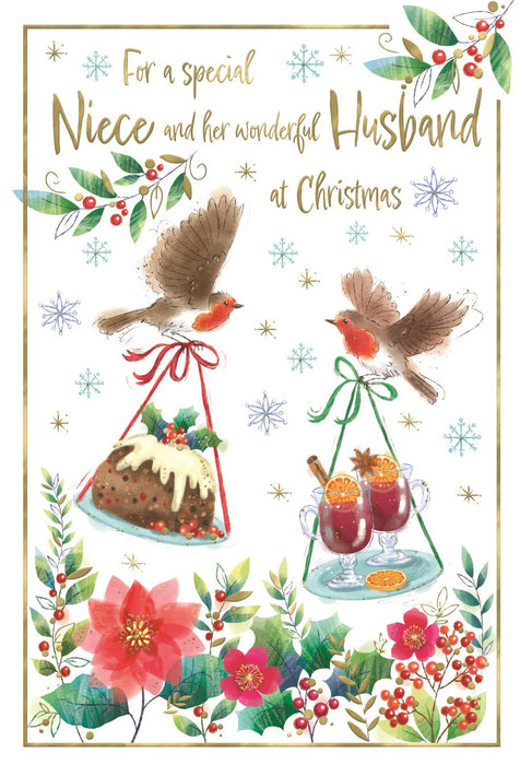 ICG 'For A Special Niece And Her Wonderful Husband' Christmas Card