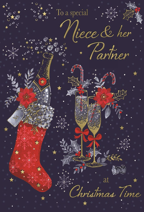 ICG 'To A Special Niece & Her Partner' Christmas Card