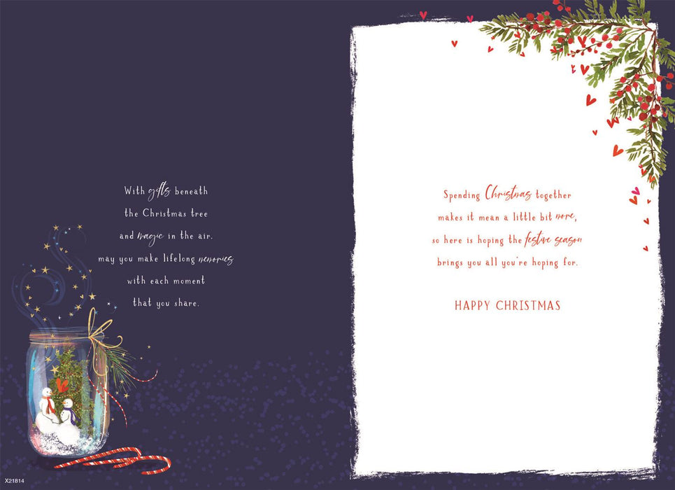 ICG 'For A Lovely Niece & Her Partner' Christmas Card