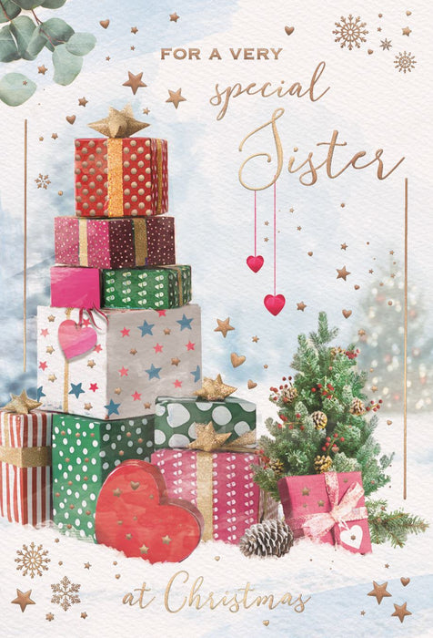 ICG 'For A Very Special Sister' Christmas Card