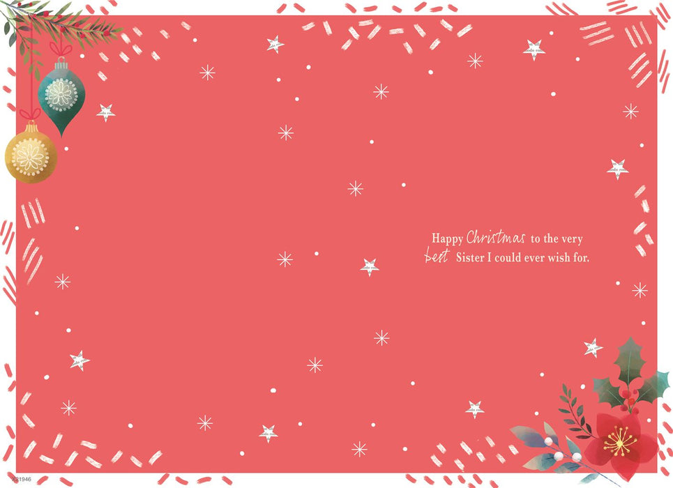 ICG 'For A Special Sister' Christmas Card