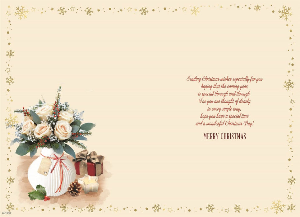 ICG 'For A Wonderful Sister' Christmas Card