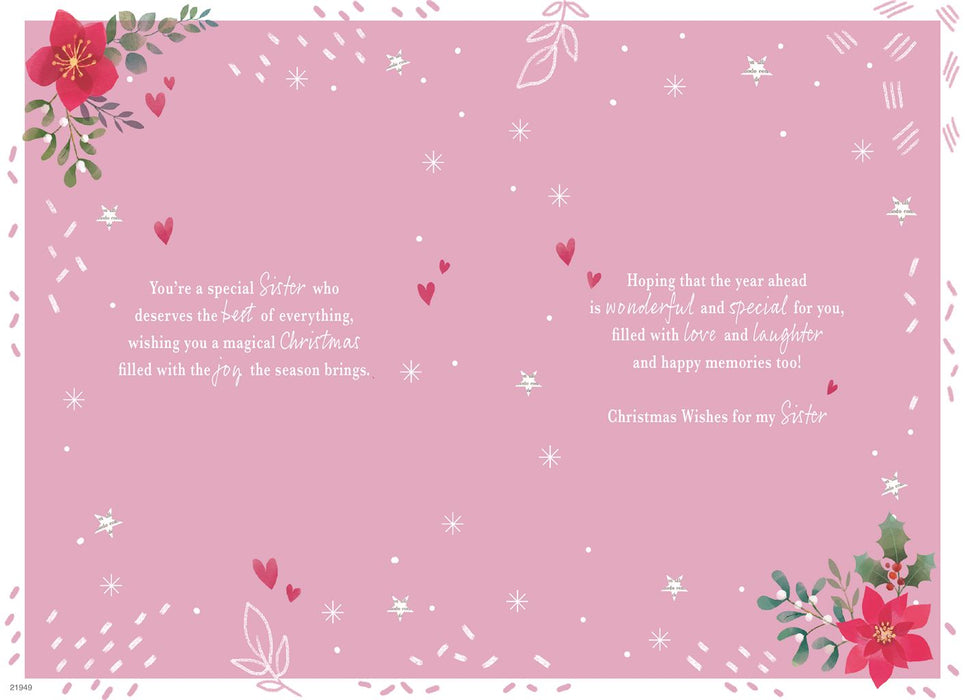 ICG 'For A Special Sister' Christmas Card