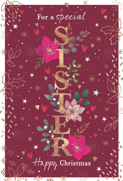 ICG 'For A Special Sister' Christmas Card