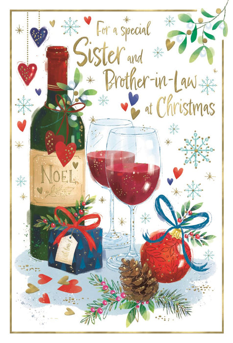 ICG 'For A Special Sister & Brother-In-Law At Christmas' Christmas Card