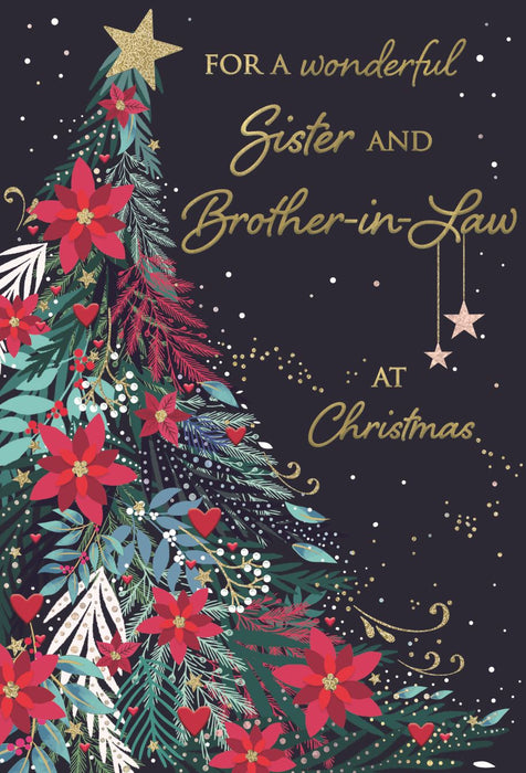 ICG 'For A Wonderful Sister & Brother-In-Law At Christmas' Christmas Card
