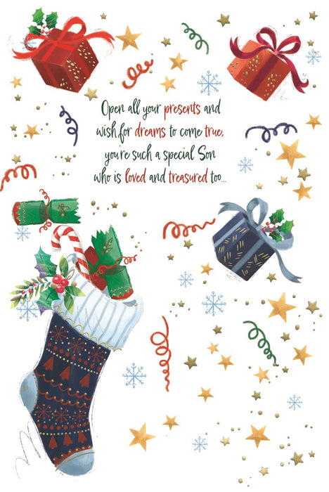 ICG 'For A Special Son At Christmas' Christmas Card