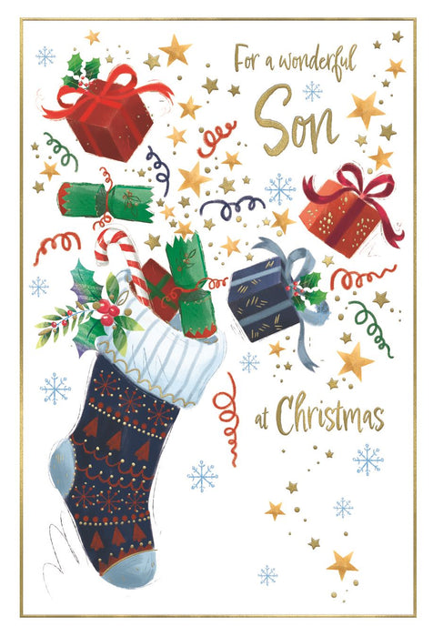 ICG 'For A Wonderful Special Son At Christmas' Christmas Card