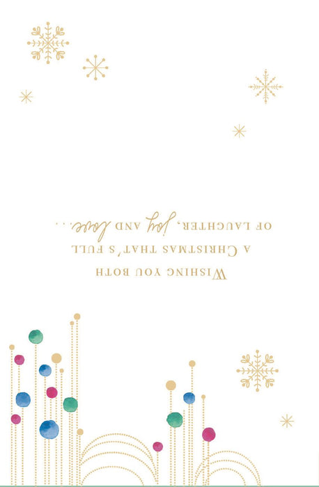 ICG 'For A Special Son And Daughter-In-Law' Christmas Card