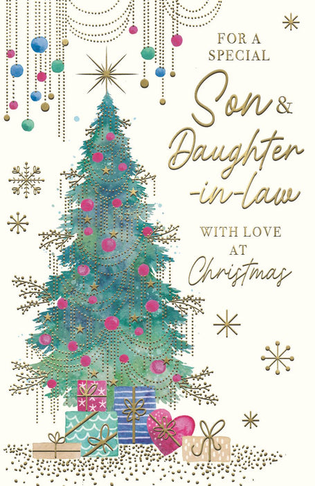 ICG 'For A Special Son And Daughter-In-Law' Christmas Card