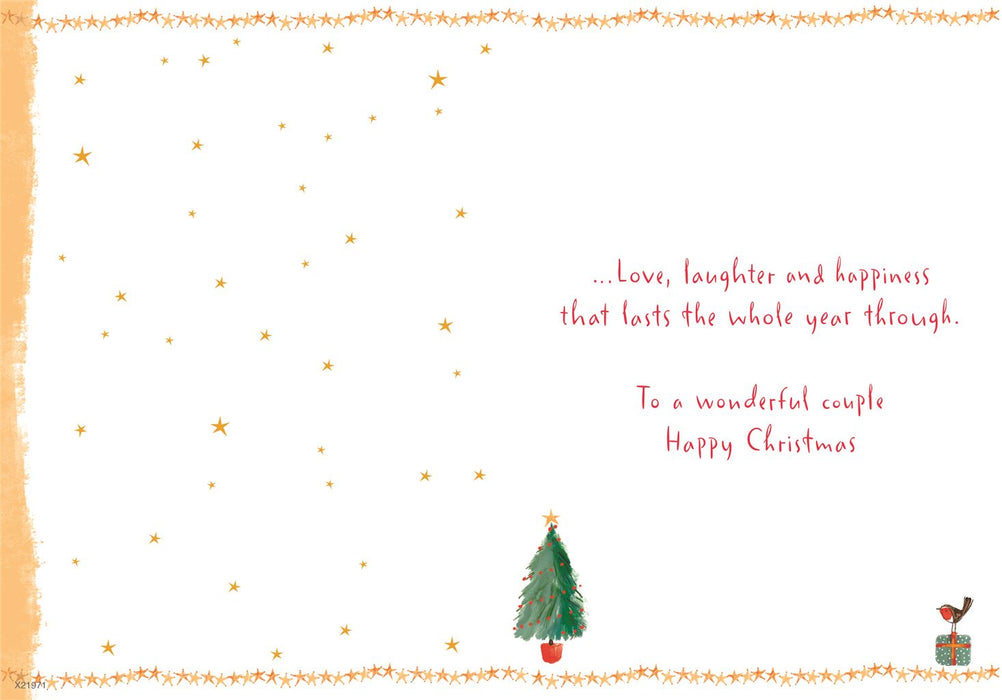 ICG 'For A Special Son And Daughter-In-Law' Christmas Card