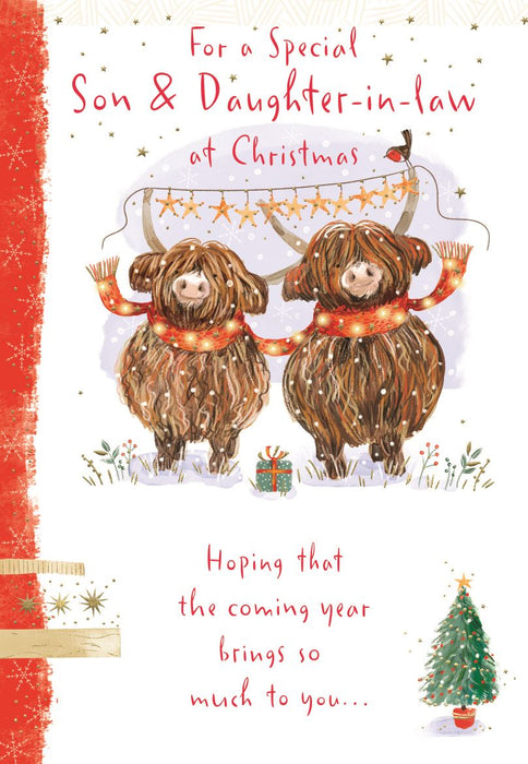 ICG 'For A Special Son And Daughter-In-Law' Christmas Card