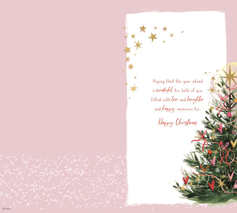 ICG 'To A Lovely Son And Daughter-In-Law' Christmas Card