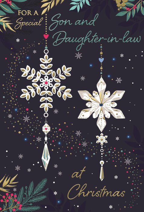 ICG 'For A Special Son And Daughter-In-Law' Christmas Card
