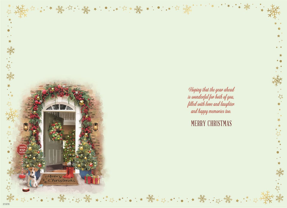 ICG 'For A Special Son & His Wife At Christmas' Christmas Card