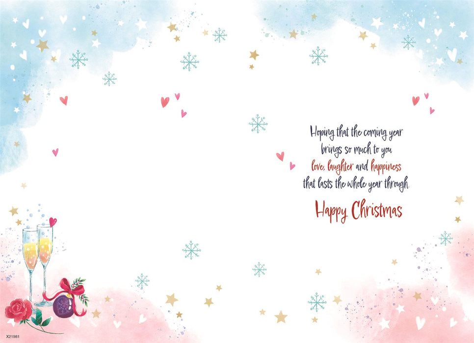 ICG 'To A Special Son And Fiancee' Christmas Card