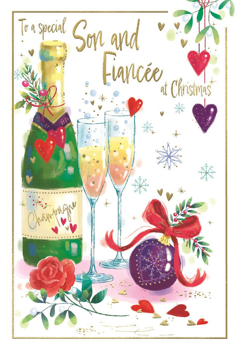 ICG 'To A Special Son And Fiancee' Christmas Card
