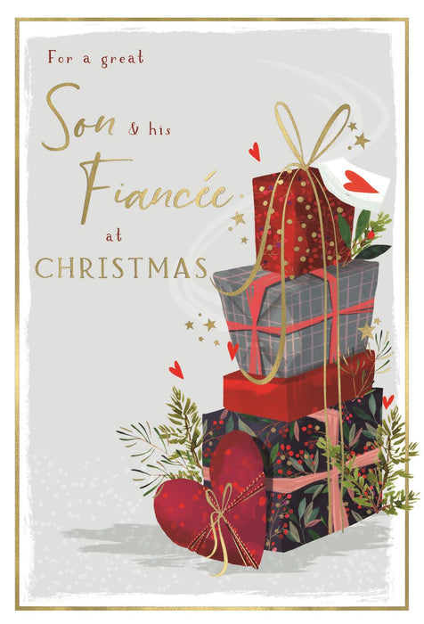 ICG 'For A Great Son And Fiancee' Christmas Card