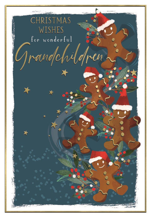 ICG 'Christmas Wishes For Wonderful Grandchildren' Christmas Card