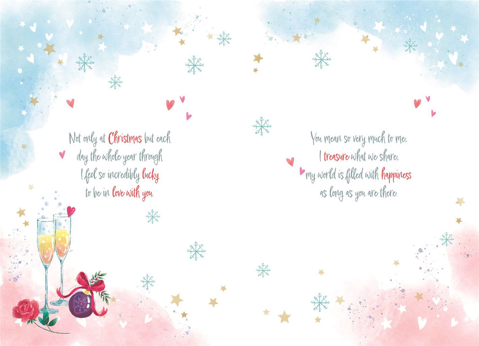 ICG 'For My Wonderful Wife At Christmas Time' Christmas Card