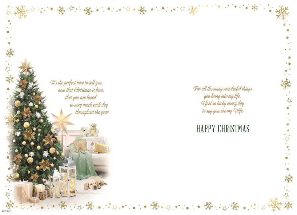 ICG 'For My Wife At Christmastime' Christmas Card