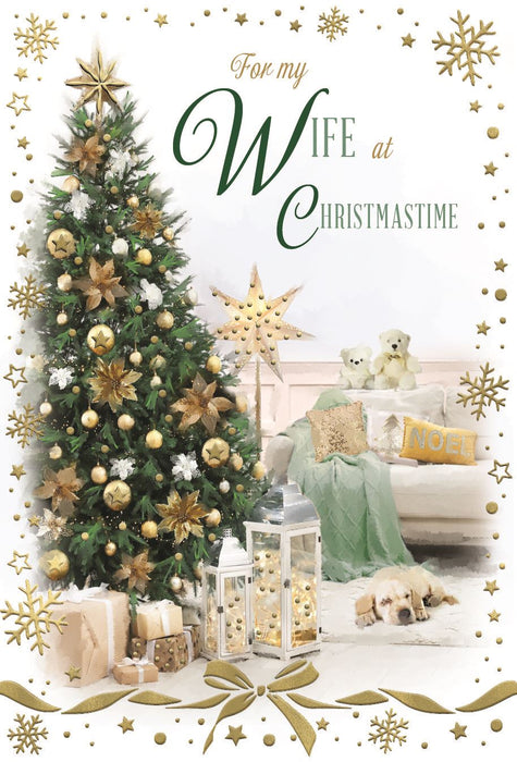 ICG 'For My Wife At Christmastime' Christmas Card
