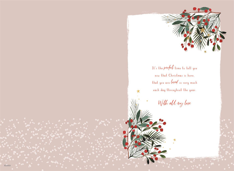 ICG 'For My Wonderful Wife' Christmas Card