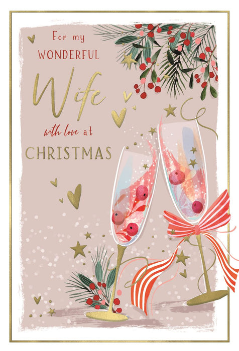 ICG 'For My Wonderful Wife' Christmas Card