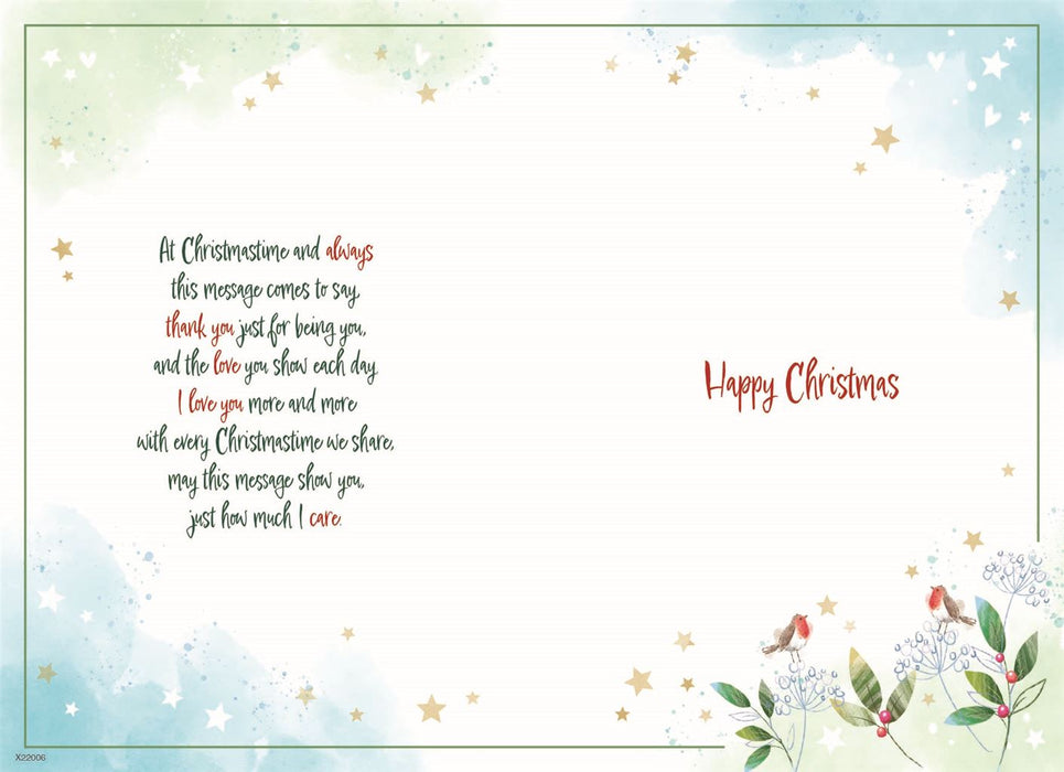 ICG 'For My Beautiful Wife' Christmas Card