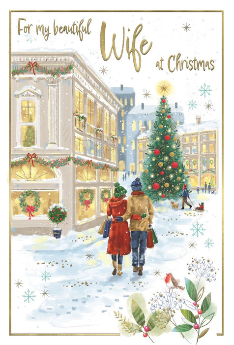 ICG 'For My Beautiful Wife' Christmas Card