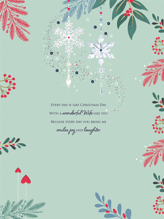 ICG 'For My Amazing Wife With Love' Boxed Christmas Card