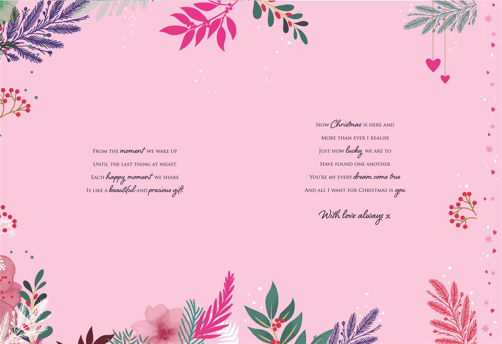 ICG 'For My Amazing Wife With Love' Boxed Christmas Card