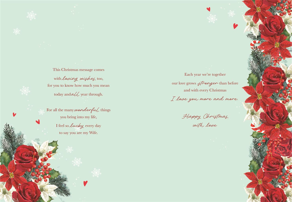 ICG 'For My Beautiful Wife' Boxed Christmas Card
