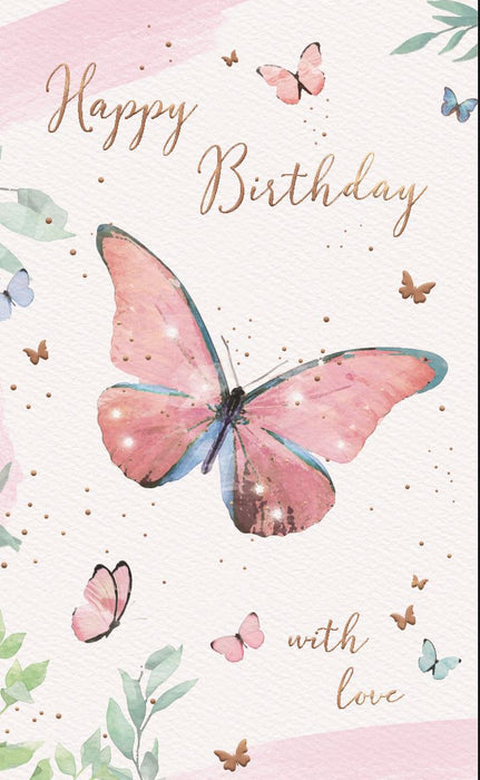 ICG 'Happy Birthday Butterfly' Birthday Card