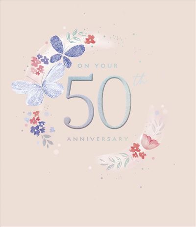 UKG 'On Your 50 Anniversary' Card