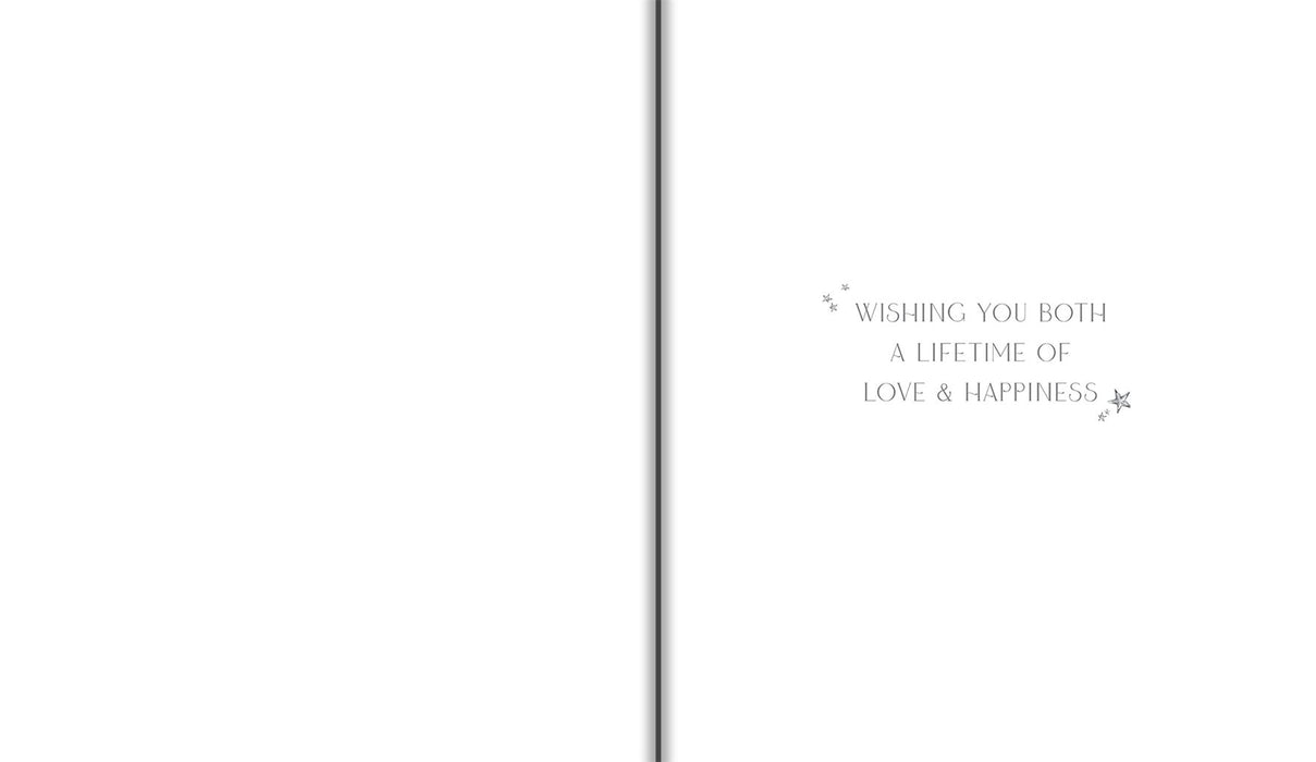 Paperlink 'Congratulations On Your Wedding Day' Wedding Card