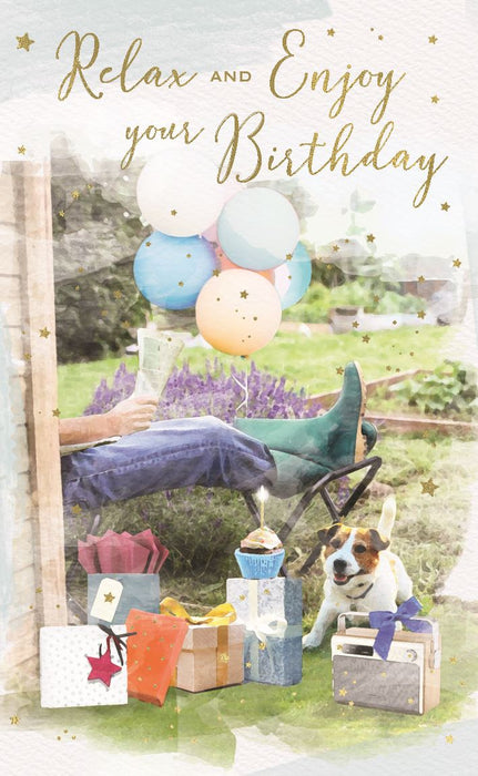 ICG 'Relax And Enjoy Your Birthday' Birthday Card