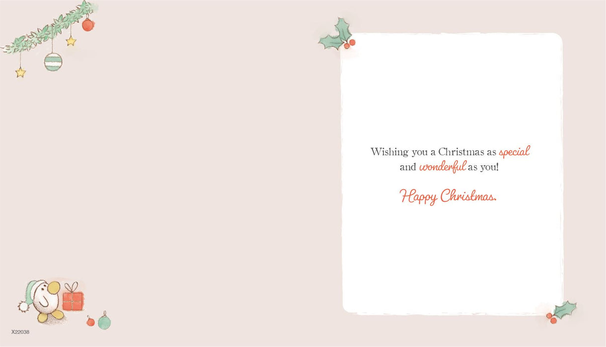 ICG 'For A Wonderful Friend' Christmas Card