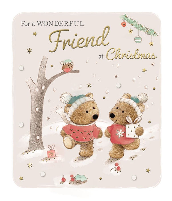 ICG 'For A Wonderful Friend' Christmas Card