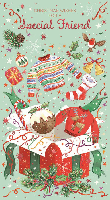 ICG 'Christmas Wishes For A Special Friend' Christmas Card
