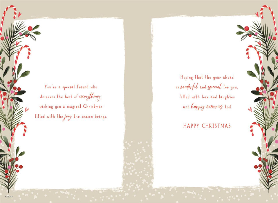 ICG 'Christmas Wishes For A Special Friend' Christmas Card