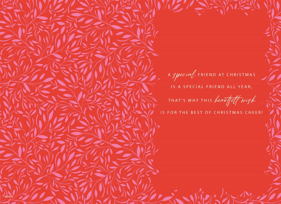 ICG 'For A Lovely Friend' Christmas Card