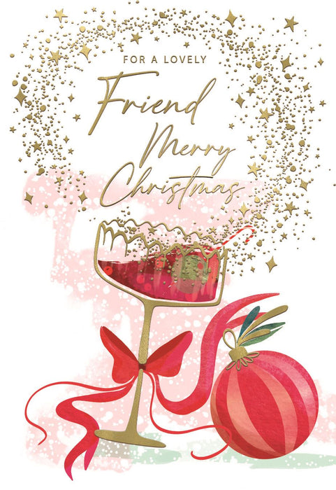 ICG 'For A Lovely Friend' Christmas Card