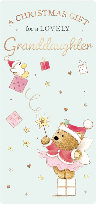 ICG 'A Christmas Gift For A Lovely Granddaughter' Christmas Money Wallet